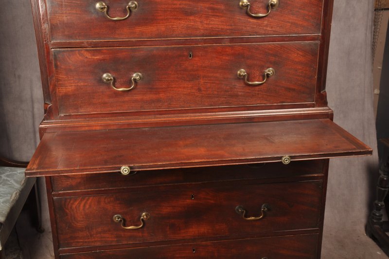 Fine 18th Century Mahogany Tallboy - Image 8