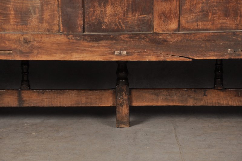 Rare 17th Century Oak Settle - Image 11