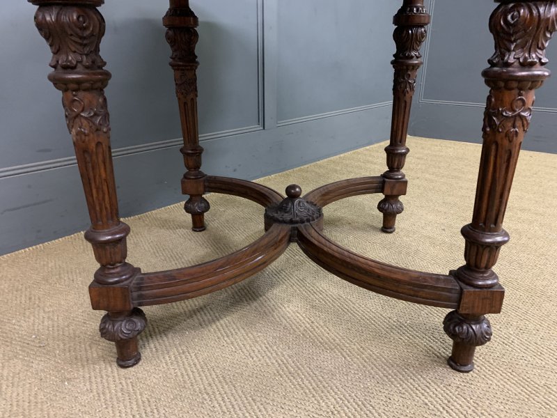 Anglo-Indian Rosewood Chess Top Table - Image 15