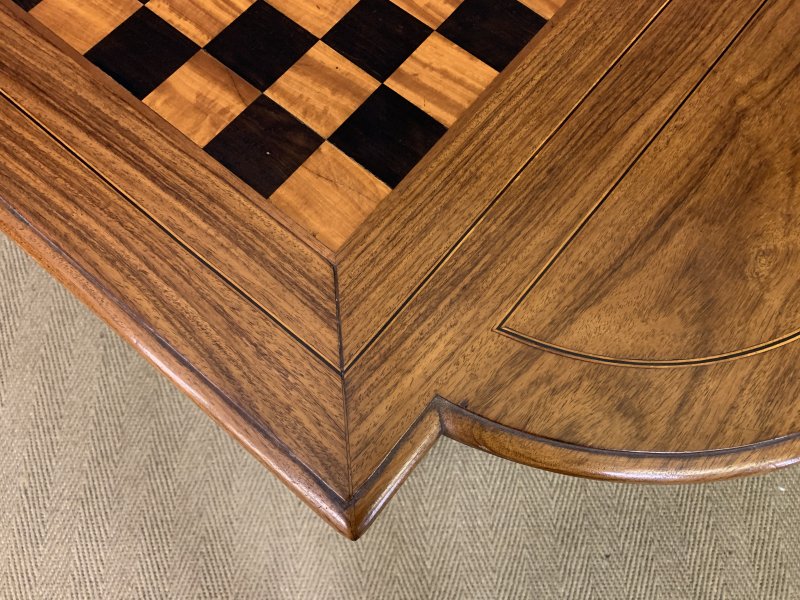 Anglo-Indian Rosewood Chess Top Table - Image 17