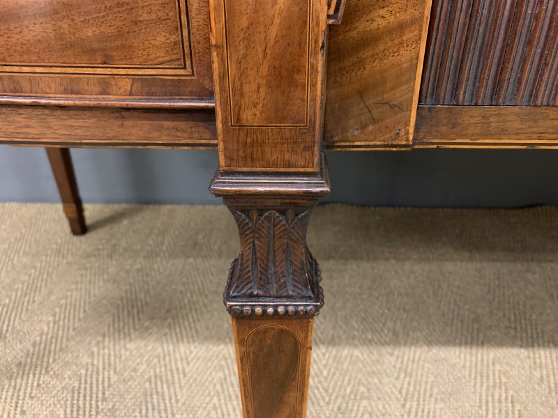 Large George III Inlaid Mahogany Sideboard - Image 4
