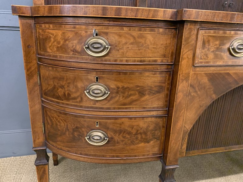 Large George III Inlaid Mahogany Sideboard - Image 5