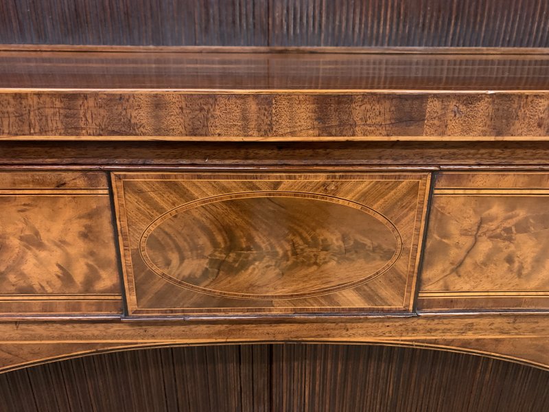 Large George III Inlaid Mahogany Sideboard - Image 10