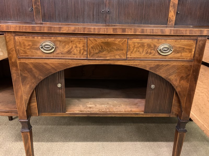 Large George III Inlaid Mahogany Sideboard - Image 6