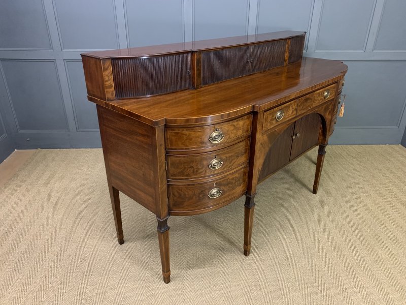 Large George III Inlaid Mahogany Sideboard - Image 20