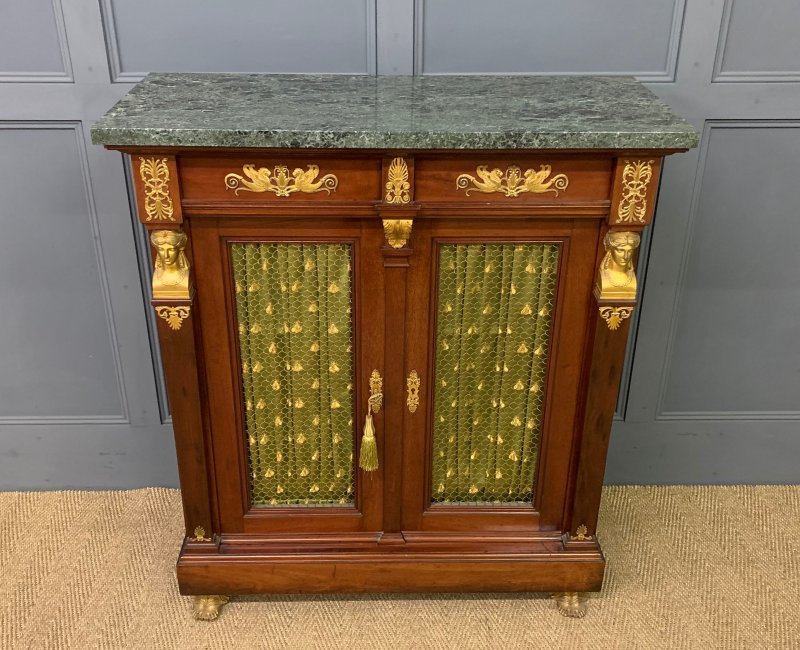 French Empire Mahogany Chiffonier
