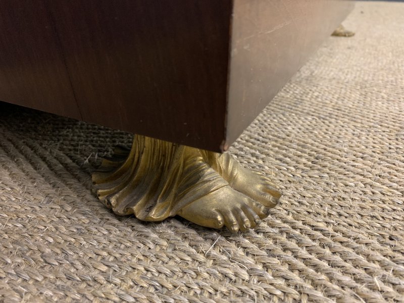 French Empire Mahogany Chiffonier - Image 13