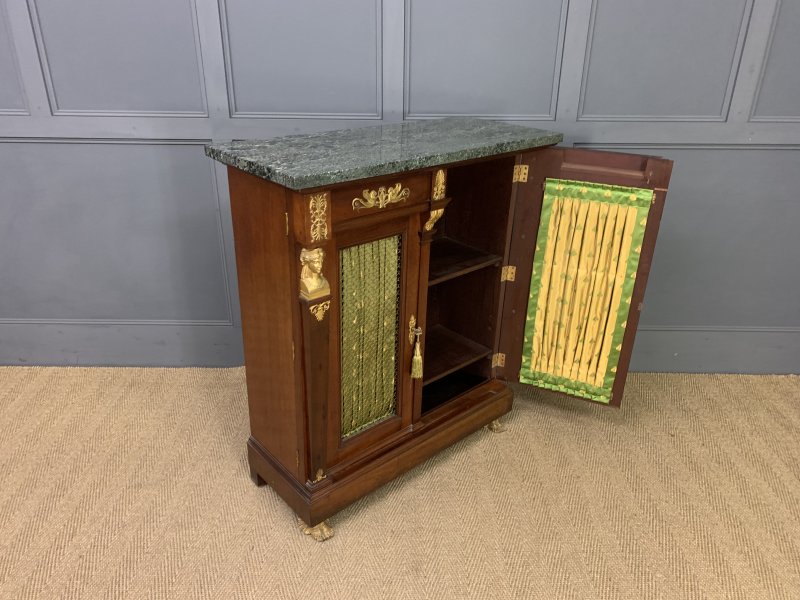 French Empire Mahogany Chiffonier - Image 10