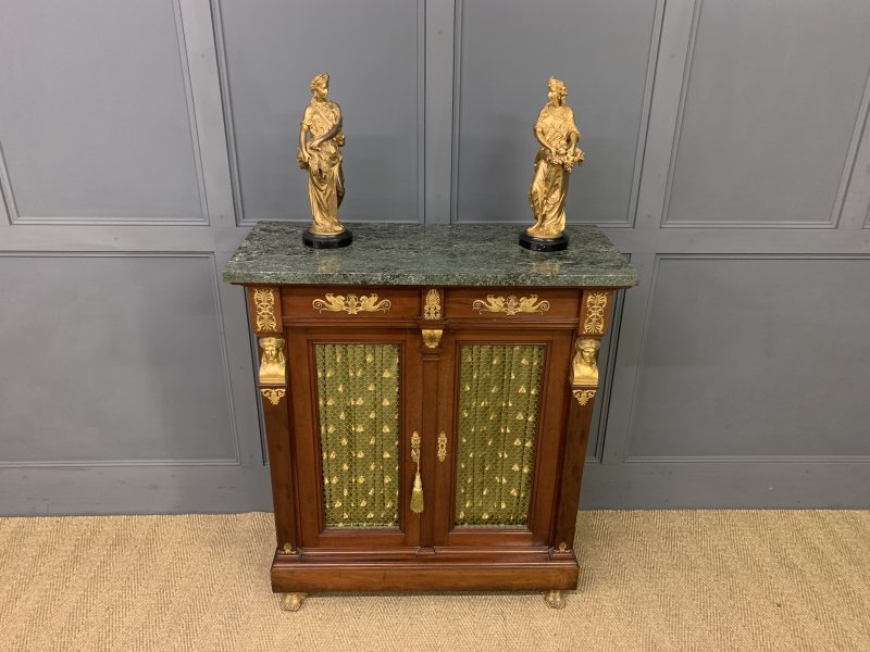 French Empire Mahogany Chiffonier - Image 11