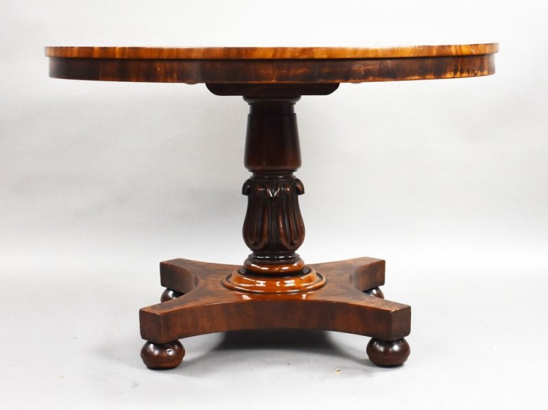 Victorian Mahogany Breakfast/tilt Top Table - Image 4