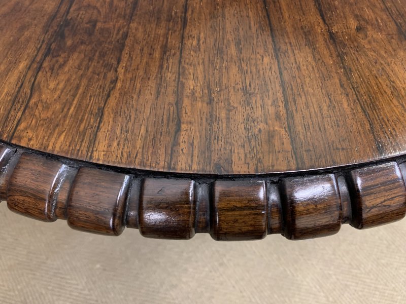 Regency Period Rosewood Centre Table - Image 5