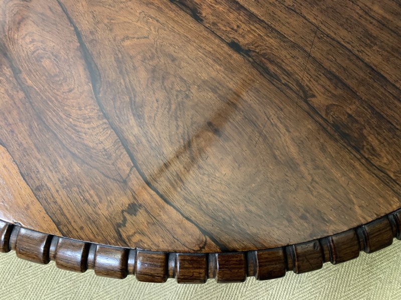Regency Period Rosewood Centre Table - Image 11