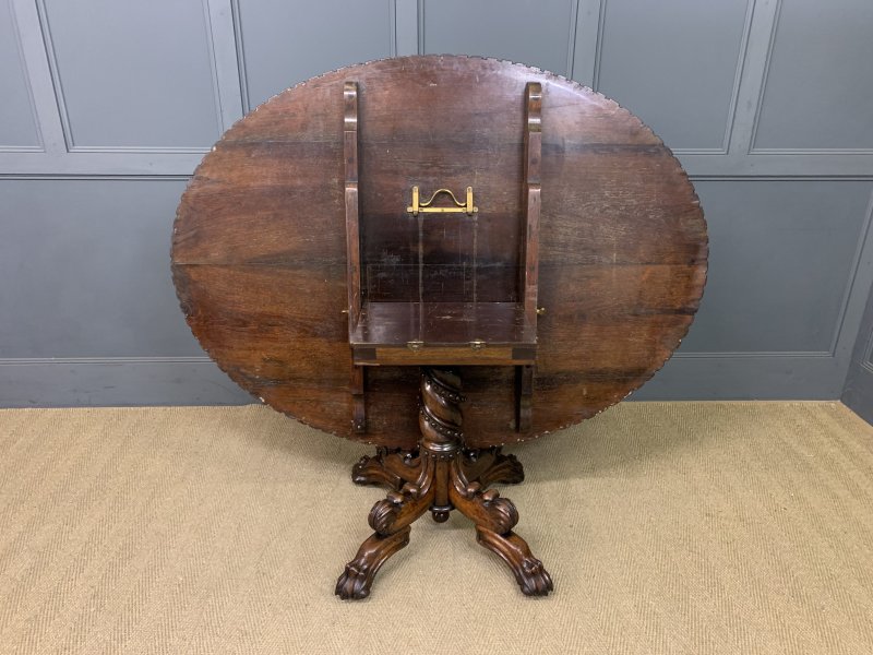 Regency Period Rosewood Centre Table - Image 9