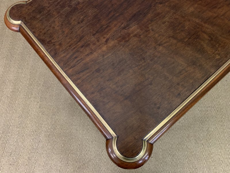 French Mahogany Library Table - Image 18