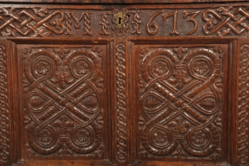 Dated 17th Century Lakeland Coffer - Image 2