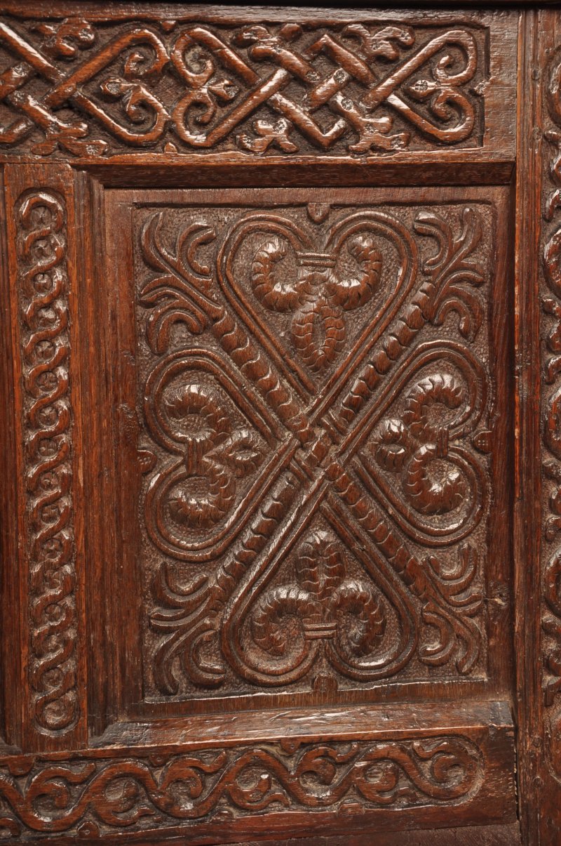 Dated 17th Century Lakeland Coffer - Image 12