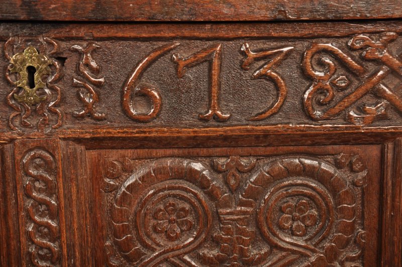 Dated 17th Century Lakeland Coffer - Image 3