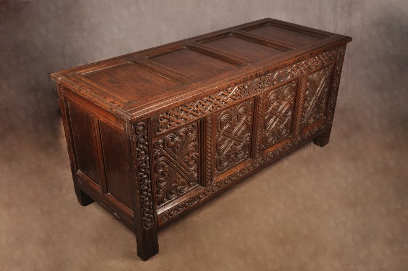 Dated 17th Century Lakeland Coffer - Image 6