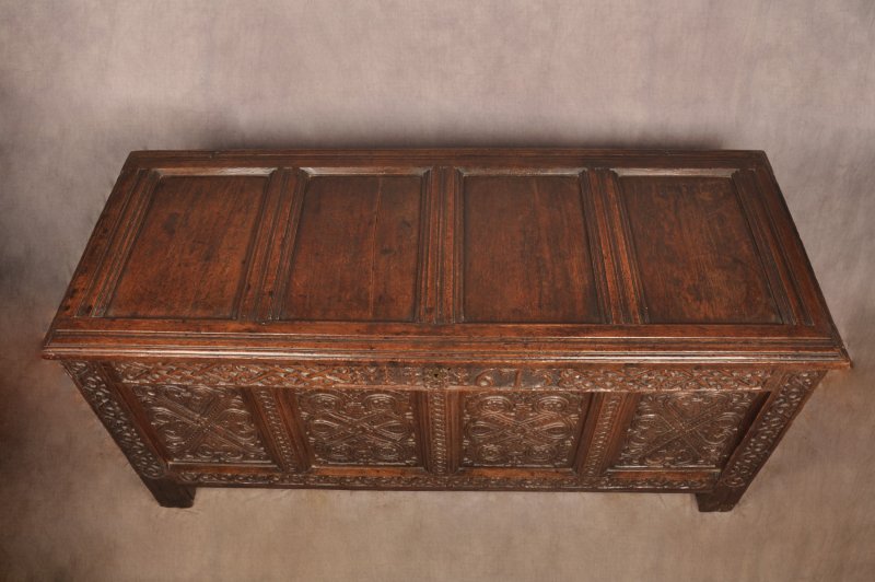 Dated 17th Century Lakeland Coffer - Image 5