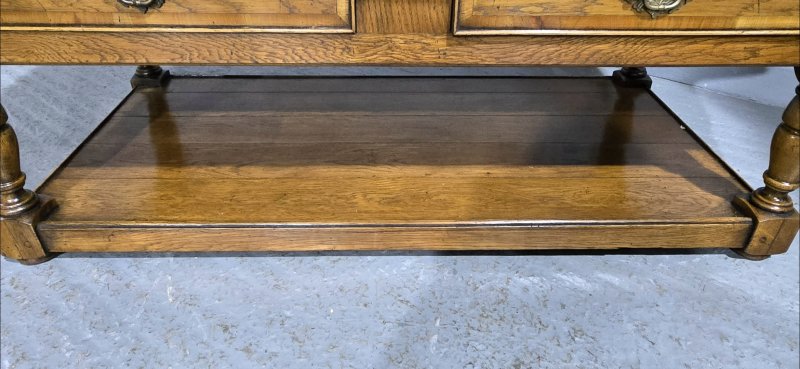 Oak Plank Coffee Table - Image 10