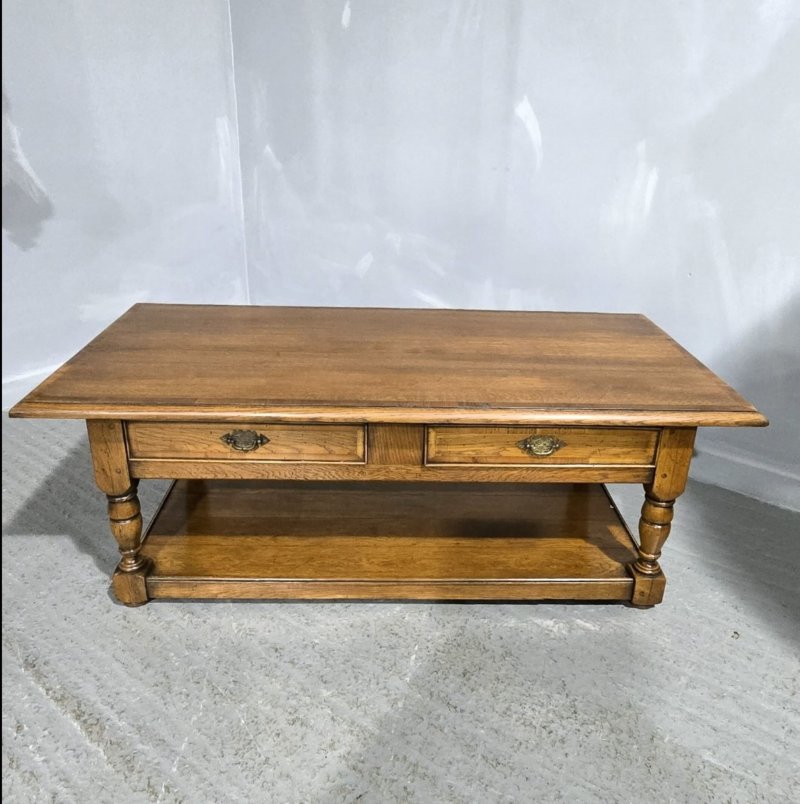 Oak Plank Coffee Table - Image 3