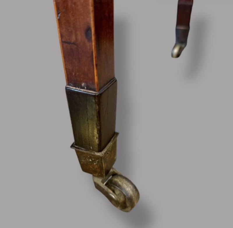 Georgian Mahogany Bonheur De Jour - Image 4