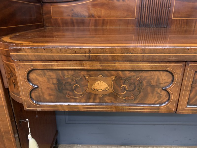 George III Inlaid Mahogany Sideboard - Image 20