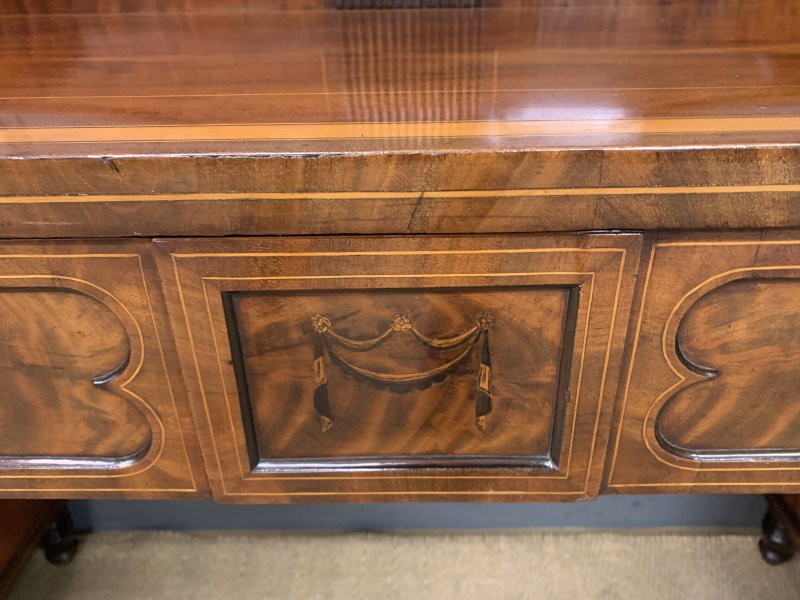 George III Inlaid Mahogany Sideboard - Image 13