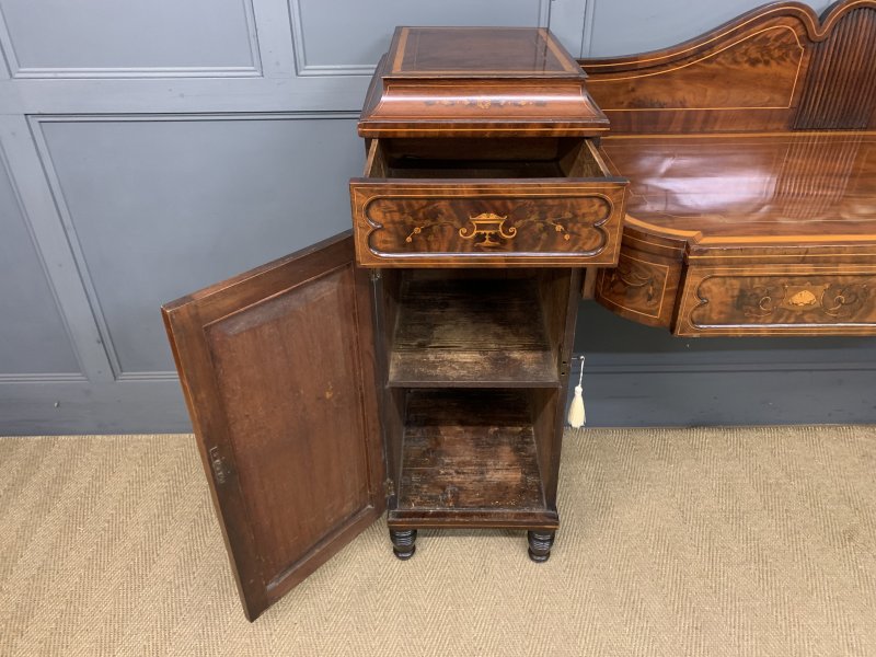 George III Inlaid Mahogany Sideboard - Image 4