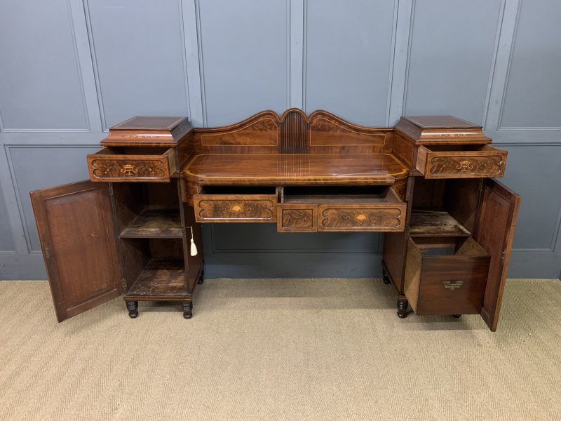 George III Inlaid Mahogany Sideboard - Image 10