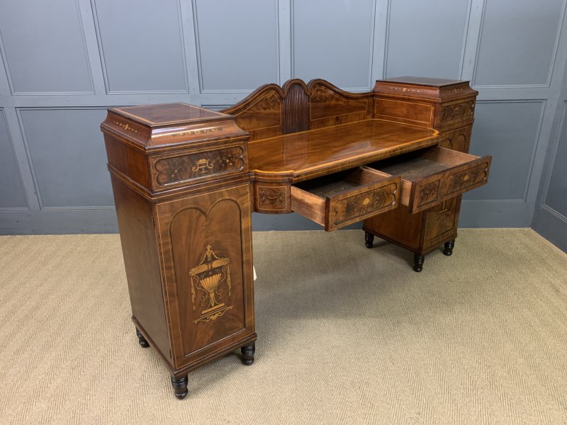 George III Inlaid Mahogany Sideboard - Image 14