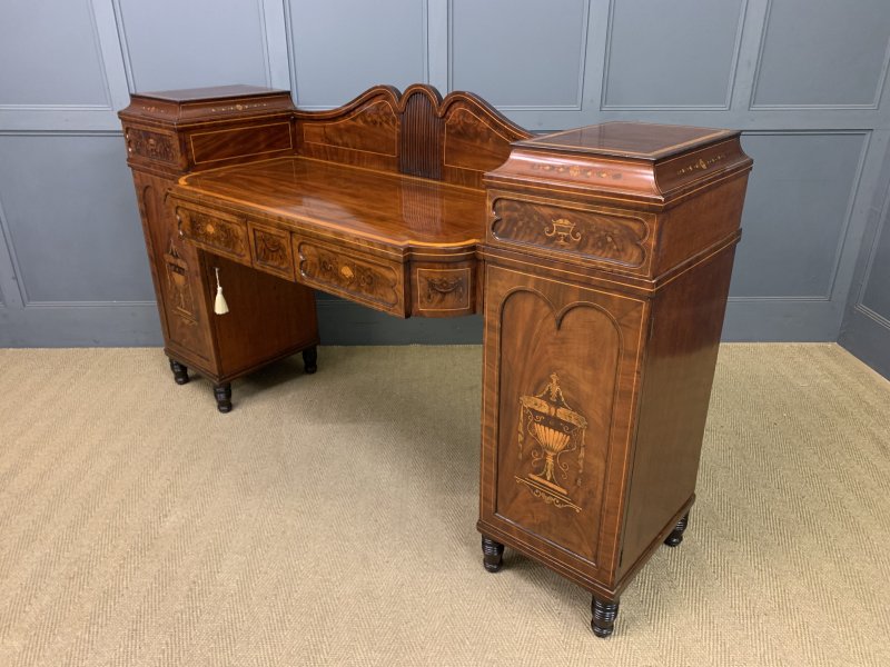 George III Inlaid Mahogany Sideboard - Image 8