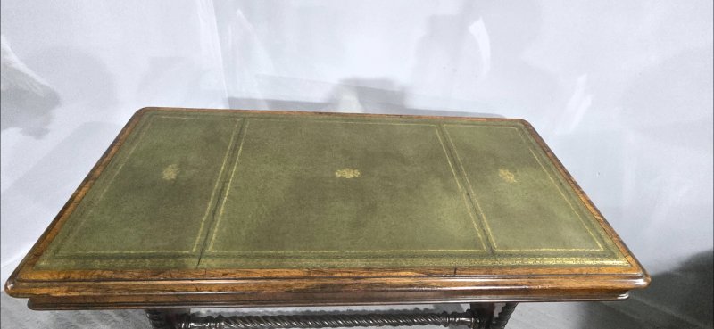 Superb Regency Rosewood Library Writing Table - Image 6