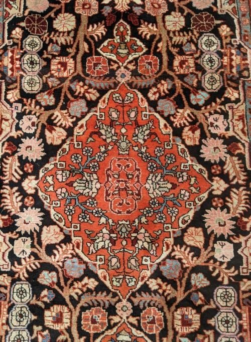 Antique Hamadan Carpet - Image 3