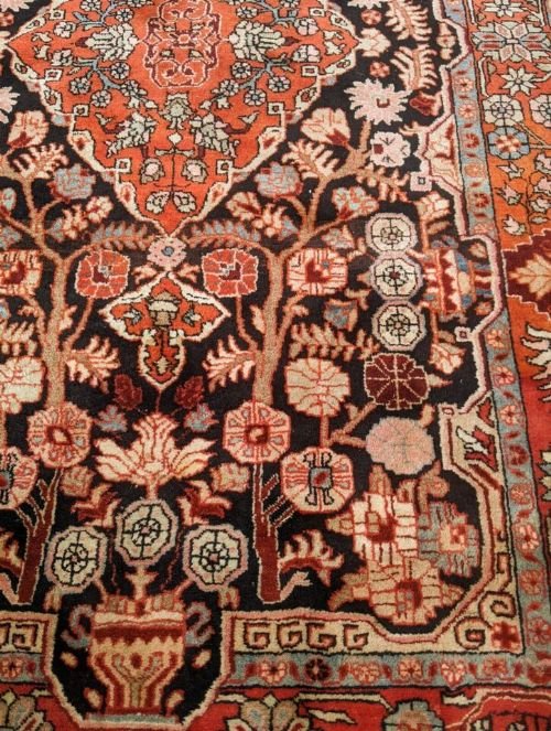 Antique Hamadan Carpet - Image 5