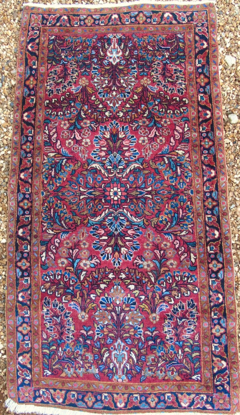 Antique Saroukh Carpet - Image 2