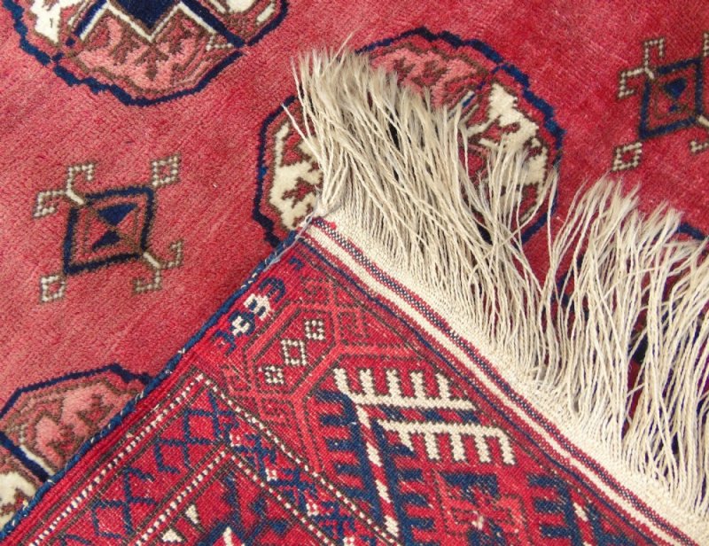 Antique Tekke Turkman Carpet - Image 8