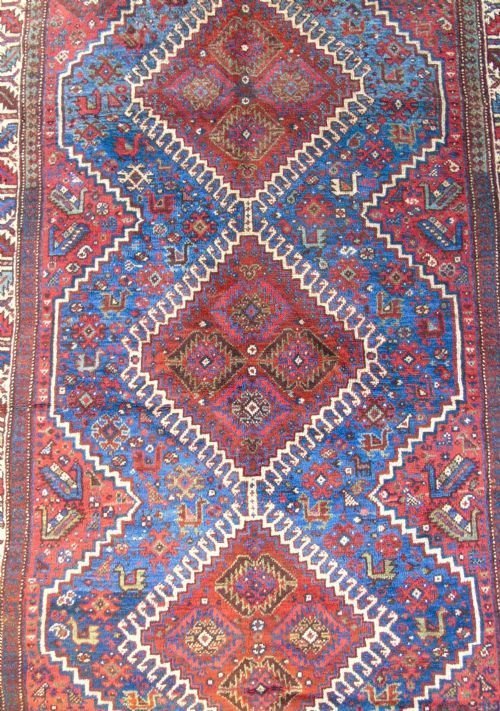 Antique Khamseh Carpet South West Persia - Image 6