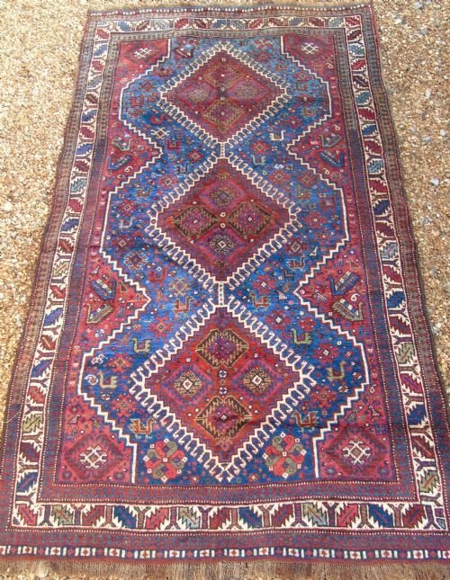 Antique Khamseh Carpet South West Persia - Image 10