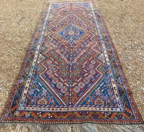 Antique Kashgai Carpet Runner - Image 3
