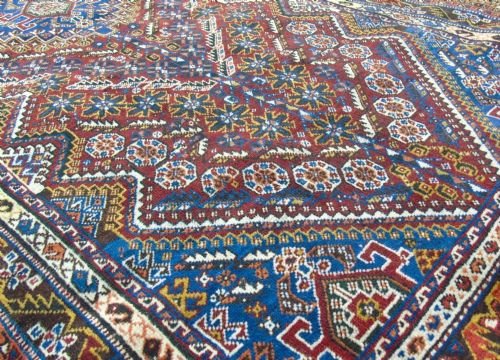 Antique Kashgai Carpet Runner - Image 4