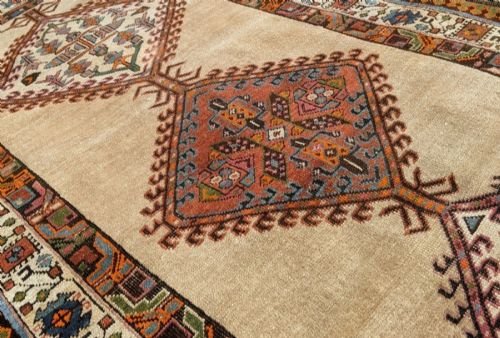 Antique Sarab Runner Carpet - Image 6