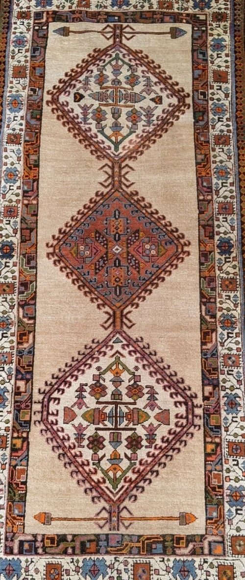 Antique Sarab Runner Carpet - Image 7