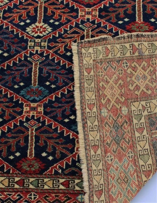 Beautiful Antique Shirvan Carpet - Image 9