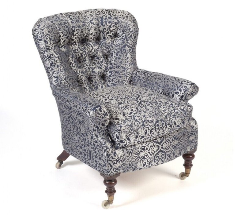 Victorian Button Back Armchair