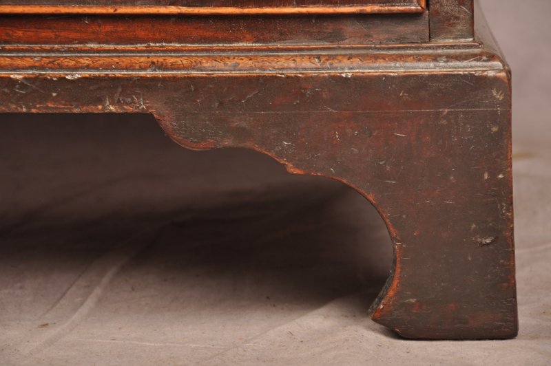 Small 18th Century Mahogany Chest Of Drawers - Image 6