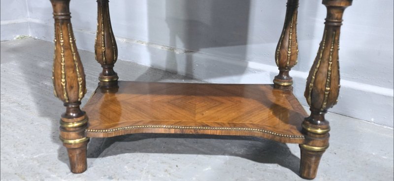 Superb Satinwood and Sevres Plaque Cabinet of Small Proportions - Image 7