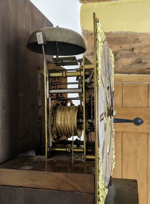Good Walnut Longcase Edward Stanton - Image 7