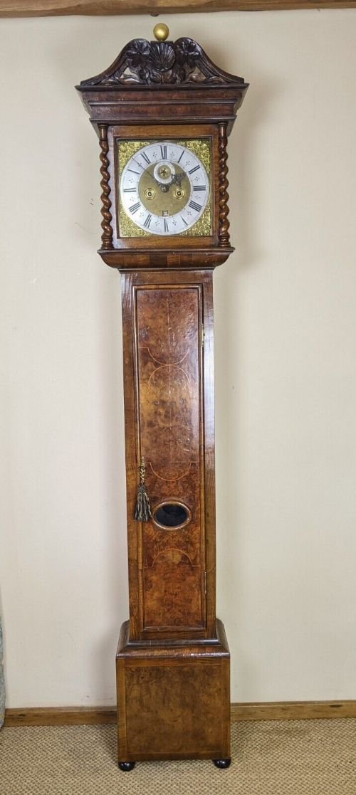 Good Walnut Longcase Edward Stanton - Image 19