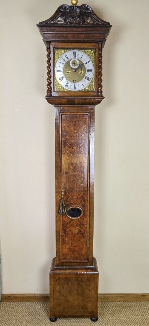 Good Walnut Longcase Edward Stanton - Image 21